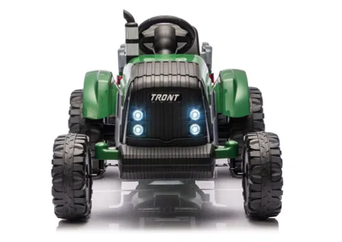 Traktor Na Akumulator Dla Dziecka Ch9959B 24V 2X120W Przyczepa LED Eva Pilot