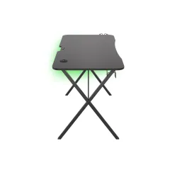 Biurko Genesis Holm 200 RGB 113cm Czarny
