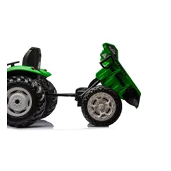 Traktor Na Akumulator Dla Dziecka Hc-306 24V 2X95W Przyczepa Eva LED Pilot