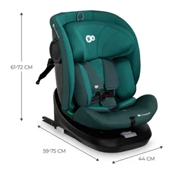 Fotelik samochodowy KINDERKRAFT I-Grow I-Size 40-150 cm (0-36 kg) Zielony
