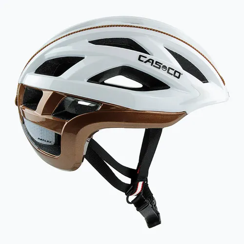 Kask rowerowy CASCO Cuda 2 Strada white/mocca