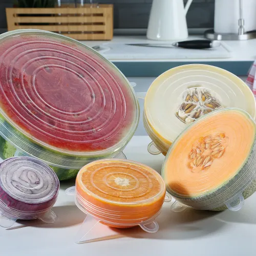 KUCHENPROFI Stretch 6 el. - pokrywki uniwersalne silikonowe