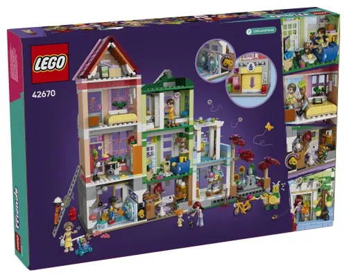 LEGO Friends 42670 Mieszkania i sklepy w mieście Heartlake