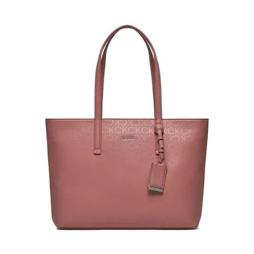 Сумка Calvin Klein CK Must Shopper Md Epi Mono K60k609876 Ash Rose Mono VB8