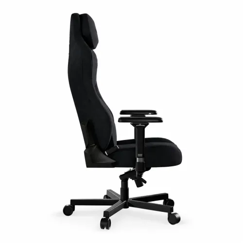 Fotel Hator Arc 3 Velour XL Gamingowy do 180kg Tkanina Czarny