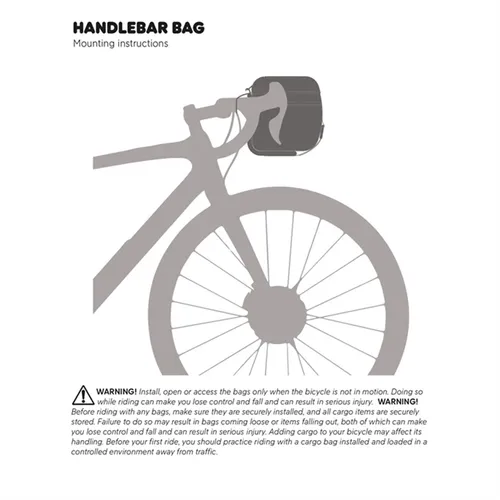 Велосумка на багажник FJALLRAVEN S / F Handlebar Bag