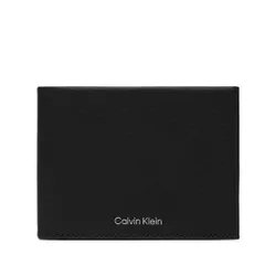 Большой мужской кошелек Calvin Klein CK Must Trifold 10cc с монетой K50K511380 CK Black Pique BEH