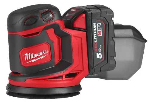 Milwaukee M18 Eksantrik Taşlama Makinesi BOS125-502B