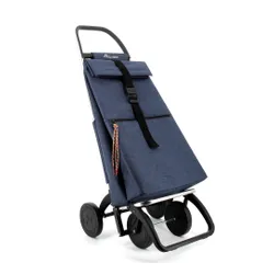 Wózek na zakupy 4-kołowy Rolser Big Tweed 4 - navy blue