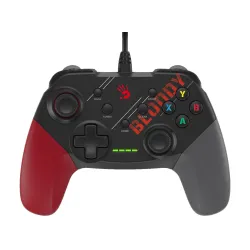 Pad A4tech GP30 Sports Red do PC, PS3, Android, Nintendo Switch Przewodowy Czarno-czerwony