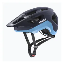 Kask rowerowy UVEX React deep space/azure matt