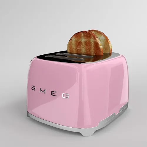 Тостер SMEG TSF03PKEU