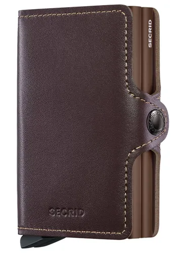 Portfel kieszonkowy RFID Secrid twinwallet Original - chocolate