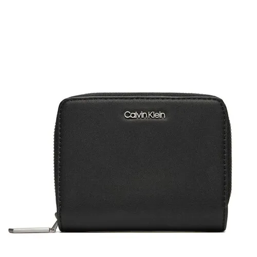 Маленький женский кошелек Calvin Klein CK Must с/A Wallet с клапаном Md K60k607432 CK Black BEH