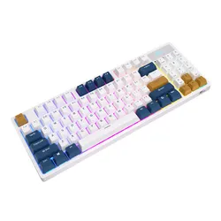 Klawiatura ROYAL KLUDGE RK89 RGB Lemon Switch Biały
