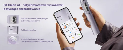 Szczoteczka soniczna DREAME E10F Set Fioletowy