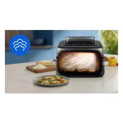 Air Fryer Frytkownica beztłuszczowa Philips NA565/02 Ovi Ultra Megabasket z funkcją Steamfry, pary, auto czyszczenie