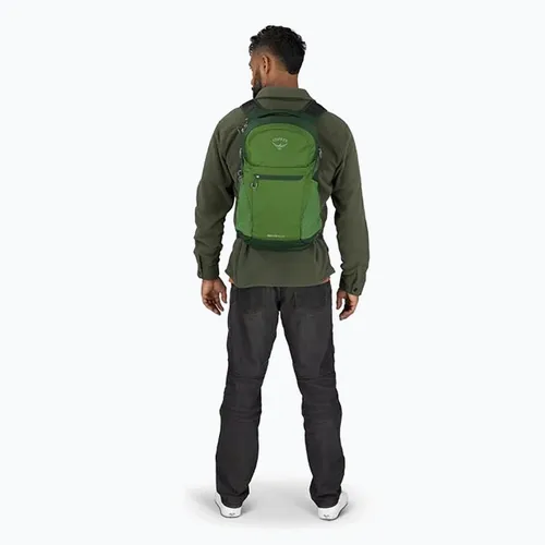 Спортивный рюкзак Osprey Daylite Plus - зеленый пояс / зеленый козырек