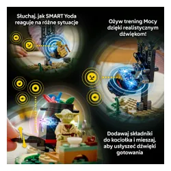 LEGO 75422 Star Wars SMART Play Chatka Yody i szkolenie Jedi