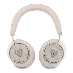 Słuchawki nauszne GUESS 4G Triangle Logo Bluetooth ENC Różowy