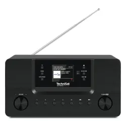 Radioodbiornik TechniSat DigitRadio 570 CD IR Radio FM DAB+ Internetowe Bluetooth Czarny