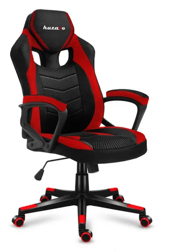 Fotel HUZARO Force 2.5 Czarno-czerwony