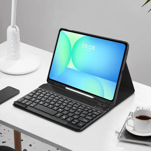 Etui na Galaxy Tab S10 FE+ Plus 13.1 X620/X626B TECH-PROTECT SC Pen + Keyboard Czarny Klawiatura