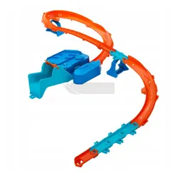 HOT WHEELS TRACK CREATOR TOR SUPER SKOK zestaw z napędem + autko JDB49