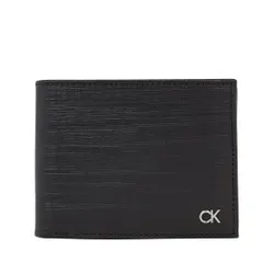 Мужской кошелек Calvin Klein CK Must Trifold 10cc с монетой K50k510878 CK Black Check BAX