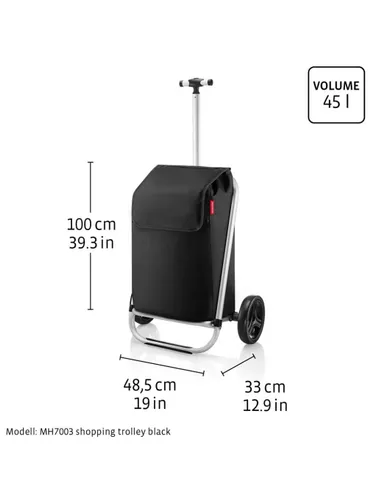Wózek na zakupy Reisenthel Shopping Trolley - black