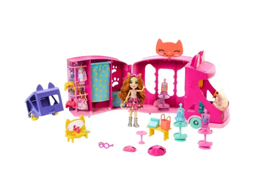 Mattel Enchantimals mobil moda stüdyosu