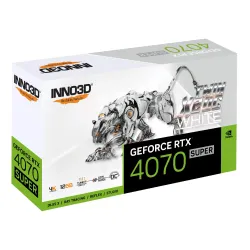 Karta graficzna Inno3D GeForce RTX 4070 Super Twin X2 OC White 12GB GDDR6X 192bit DLSS 3