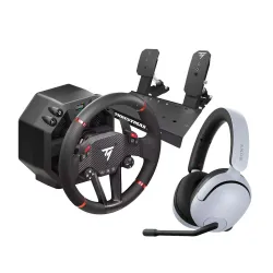 Kierownica Thrustmaster T598 Direct Axial Drive do PC, PS4, PS5 Force Feedback + Słuchawki Sony INZONE H5 Biały