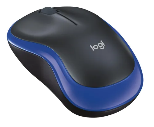 Myszka Logitech M185 Czarno-niebieski