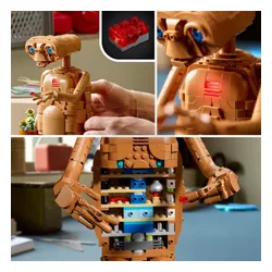 LEGO 21370 IDEAS: E.T. инопланетянин, набор кубиков 18+