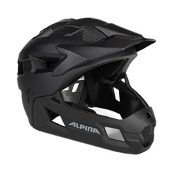 Kask rowerowy dziecięcy Alpina Rupi black matte