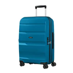 Средний расширяемый чемодан American Tourister Bon Air DLX-seaport blue