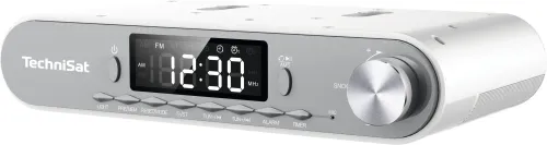 Radioodbiornik TechniSat KitchenRadio Radio FM Bluetooth Biało-srebrny