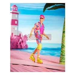 LALKA BARBIE KEN THE MOVIE lalka filmowa na rolkach HRF28