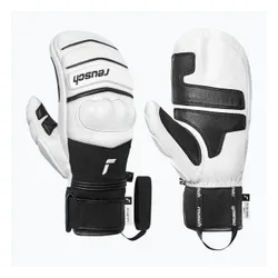 Rękawice narciarskie Reusch World Champ Mitten white/black