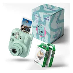 Aparat Fujifilm Instax MINI 13 Zielony + wkłady 10x2