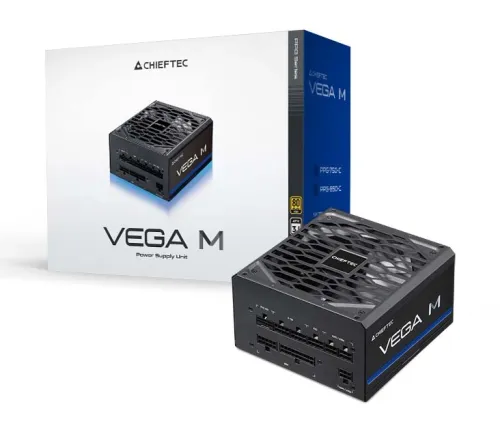 Zasilacz Chieftec Vega M 750W 80+ Gold Czarny