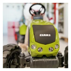 Falk Traktor na Pedały Claas Duży z Przyczepką od 3 lat