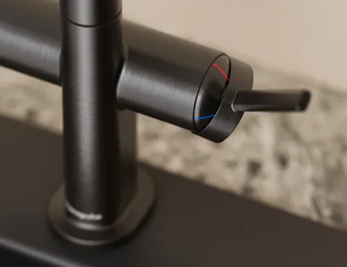 Bateria HANSGROHE Talis Select M54 72861340 Czarny-chrom