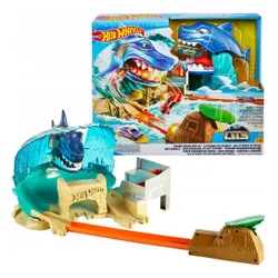 Tor Hot Wheels Atak Rekina Oryginał Mattel Rekin