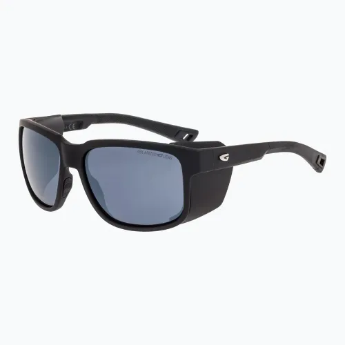 Okulary przeciwsłoneczne GOG Makalu matt black/silver mirror