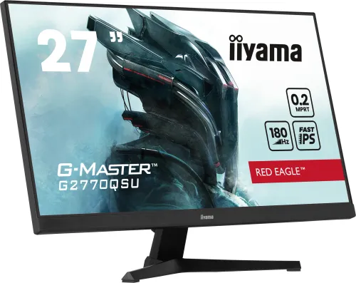 Monitor iiyama G-Master Red Eagle G2770QSU-B6 27" 2K Fast IPS 180Hz 0,2ms MPRT Gamingowy