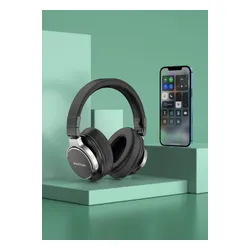 Беспроводные наушники Buxton OHS 9800 Blackpool Over-Ear Bluetooth 5.0 Black