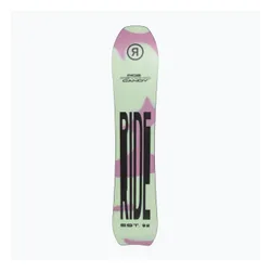 Deska snowboardowa damska RIDE Psychocandy white/black/green