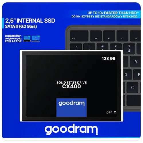Dysk GOODRAM CX400 Gen. 2 128GB SSD